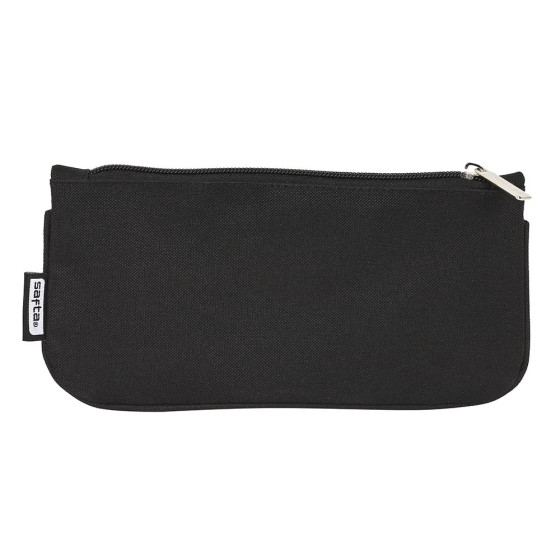 Bolsa Para Lapices Plano Negro 23 x 11 cm.