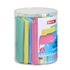 Set 12 Portatodos Planos Silicona Surtidos Safta Silicone Glitter 19,5 x 23 cm.