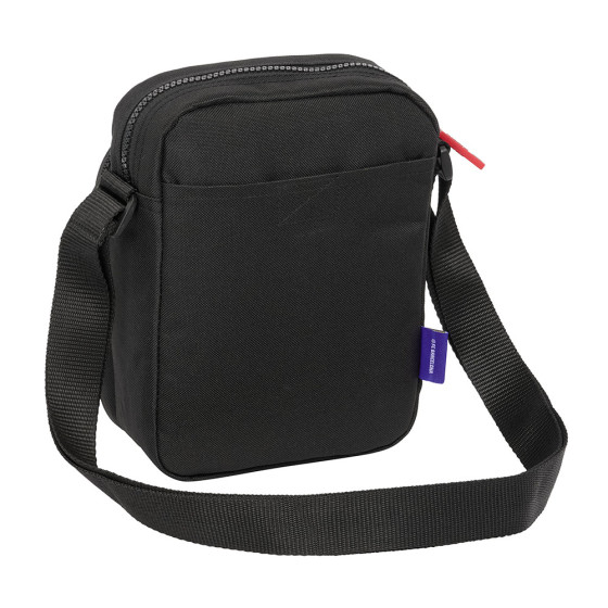 Bandolera Pequeña F.C.Barcelona "Black" 16 x 22 x 6 cm.