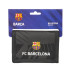 Billetera F.C.Barcelona "Black" 12,5 x 9,5 cm.