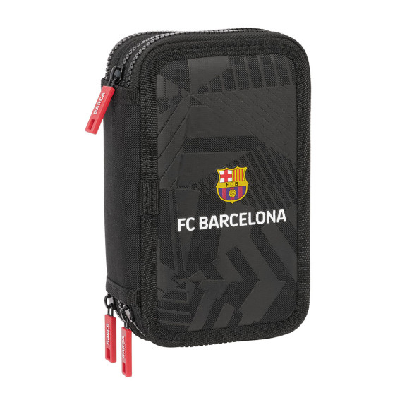 Plumier Triple 37 Piezas F.C.Barcelona "Black" 12,5 x 19,5 x 5,5 cm.