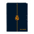 Carpeta Folio 3 Solapas Real Madrid 2ª Equipacion 24/25 26 x 33,5 x 2,5 cm.