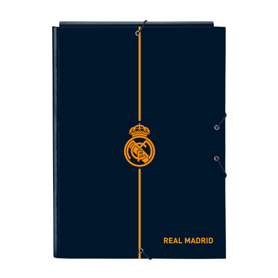 Carpeta Folio 3 Solapas Real Madrid 2ª Equipacion 24/25 26 x 33,5 x 2,5 cm.