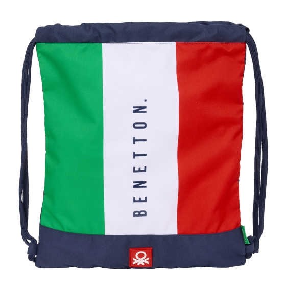 Saco Plano Benetton "Flag" 35 x 40 cm.