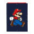 Carpeta Folio 3 Solapas Super Mario "Trick" 26 x 33,5 x 2,5 cm.