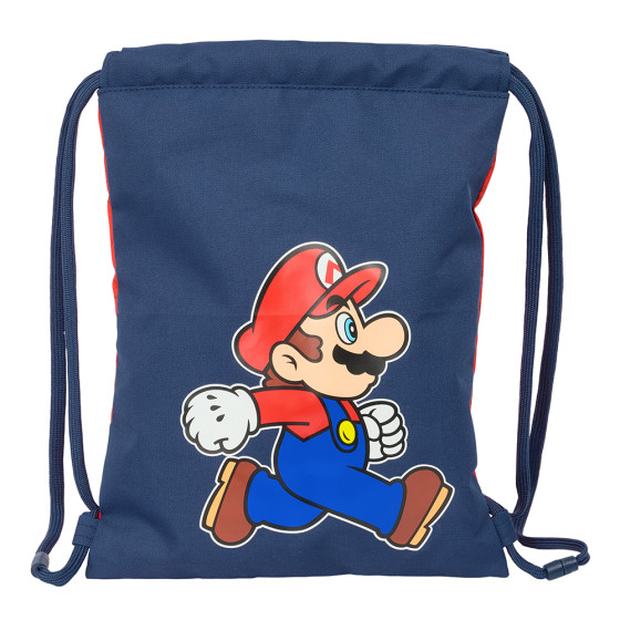 Saco Plano Junior Super Mario "Trick" 26 x 34 cm.