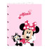 Carpeta Folio 4 Anillas Minnie Mouse "Naive" 26,5 x 33 x 4 cm.