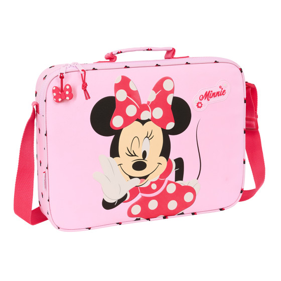 Cartera Extraescolares Minnie Mouse "Naive" 38 x 28 x 6 cm.