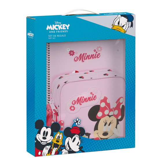 Set De Regalo Pequeño Minnie Mouse "Naive" 28 x 35 x 6 cm.