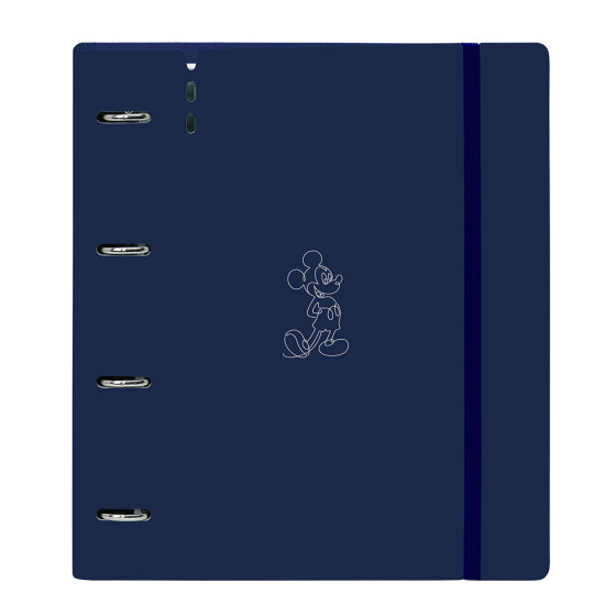 Carpeblock Pp Foam 4 Anillas 35Mm Con Recambio Mickey Mouse "Good Day" 27 x 32 x 4 cm.