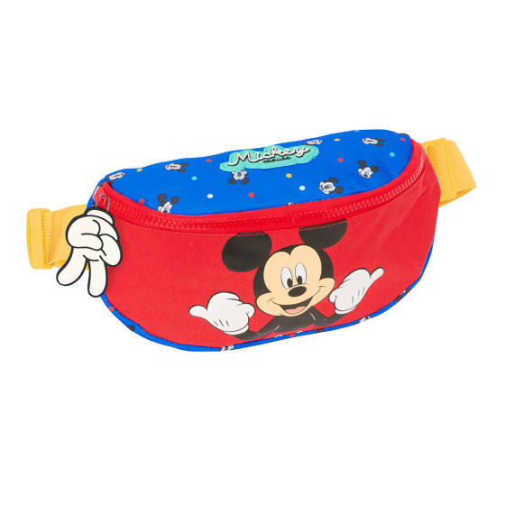 Riñonera Mickey Mouse "Good Day" 23 x 14 x 9 cm.