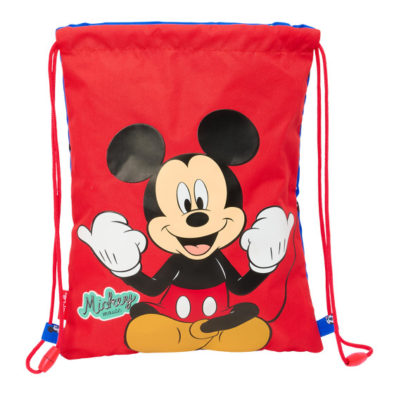 Saco Plano Junior Mickey Mouse "Good Day" 26 x 34 cm.