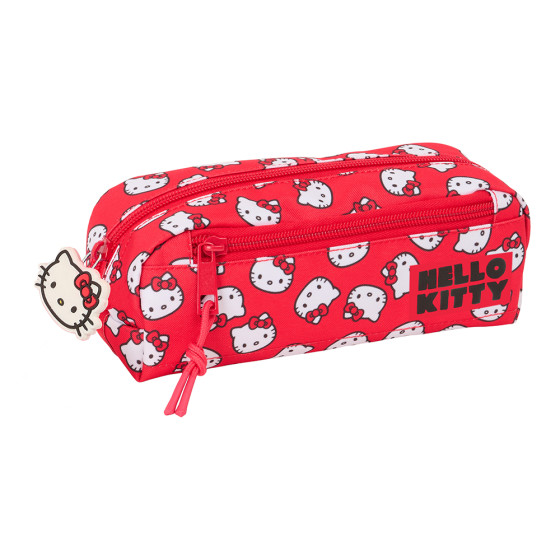 Portatodo Triple Pequeño Hello Kitty "Iconic" 22 x 8,5 x 6 cm.