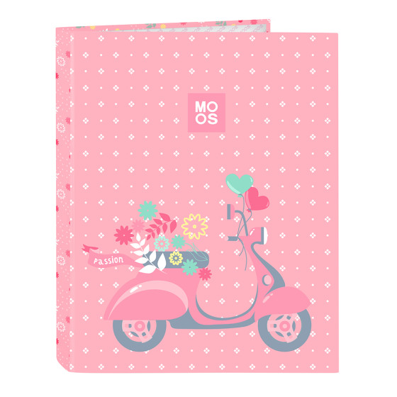 Carpeta Folio 4 Anillas Moos "Passion" 26,5 x 33 x 4 cm.