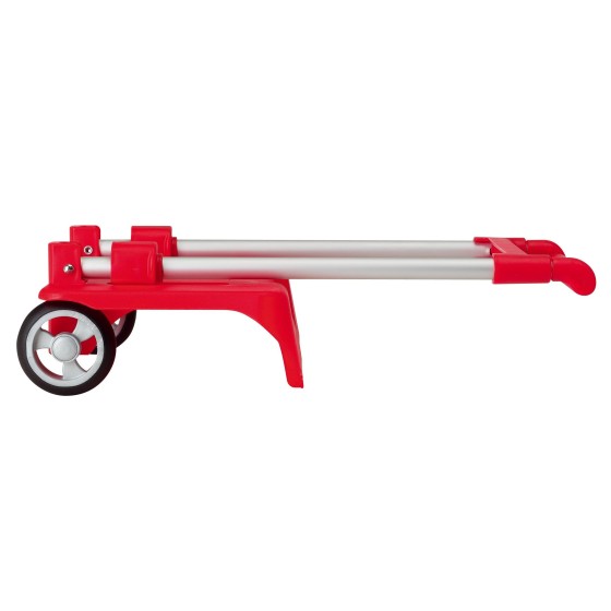 Carro Escolar Portamochila SAFTA Plegable Rojo 30 x 85 x 23 cm.