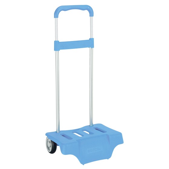 Carro Escolar Portamochila SAFTA Grande Azul Claro 30 x 85 x 23