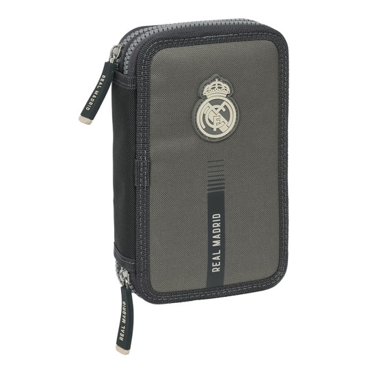 Plumier Doble Pequeño 29 Piezas Real Madrid 3ª Equipacion 24/25 12,5 x 19,5 x 4 cm.