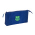 Portatodo Triple F.C. Barcelona Navy Blue 22 x 12 x 3 cm.