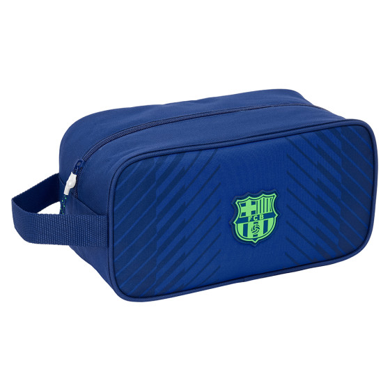 Zapatillero Mediano F.C. Barcelona Navy Blue 29 x 15 x 14 cm.