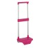 Carro Escolar Portamochila SAFTA Pequeño Magenta 22 x 67,5 x 17
