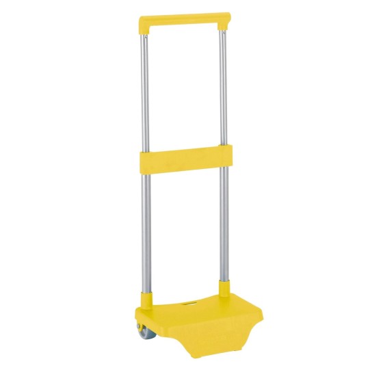 Carro Escolar Portamochila SAFTA Pequeño Amarillo 22 x 67,5 x