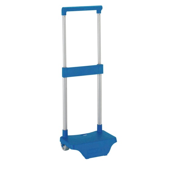Carro Escolar Portamochila SAFTA Pequeño Azulina 22 x 67,5 x 17