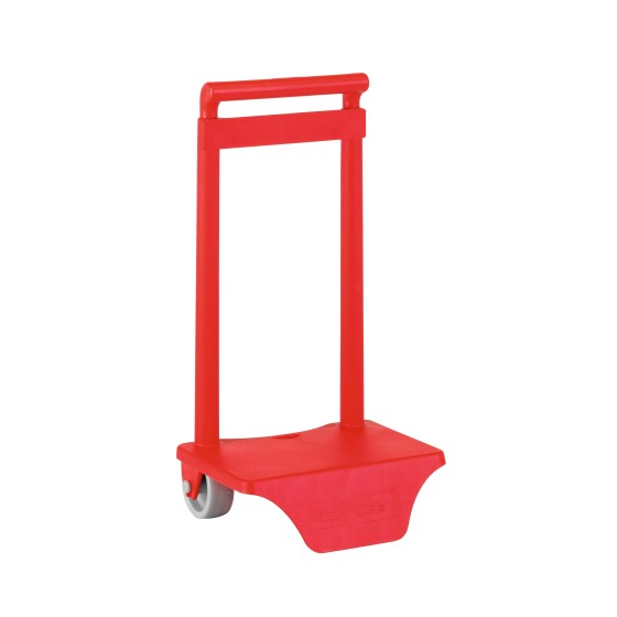 Carro Escolar Portamochila SAFTA Guardería Rojo 18 x 54 x 16 cm.