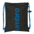 Saco Plano Umbro "Jet Black" 35 x 40 cm.