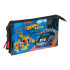 Portatodo Triple Hot Wheels "Let'S Race" 