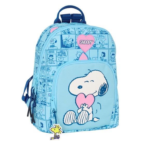 Mini Mochila Snoopy "Love" 25 x 30 x 13 cm.