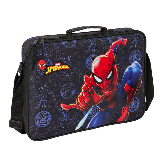 Cartera Extraescolares Spider-Man "Attack" 38 x 28 x 6 cm.
