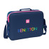 Cartera Extraescolares Benetton "Damero" 38 x 28 x 6 cm.