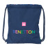 Saco Plano Benetton "Damero" 35 x 40 cm.
