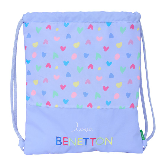 Saco Plano Benetton "Lila" 35 x 40 cm.