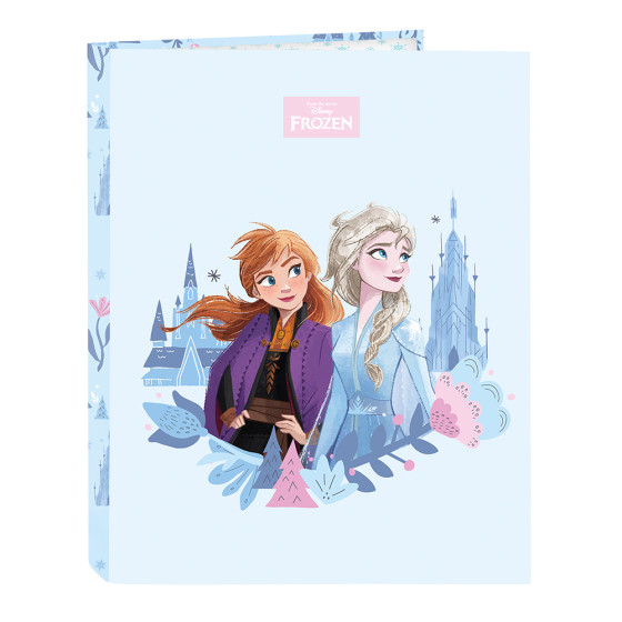 Carpeta Folio 4 Anillas Frozen "Ice Magic" 26,5 x 33 x 4 cm.