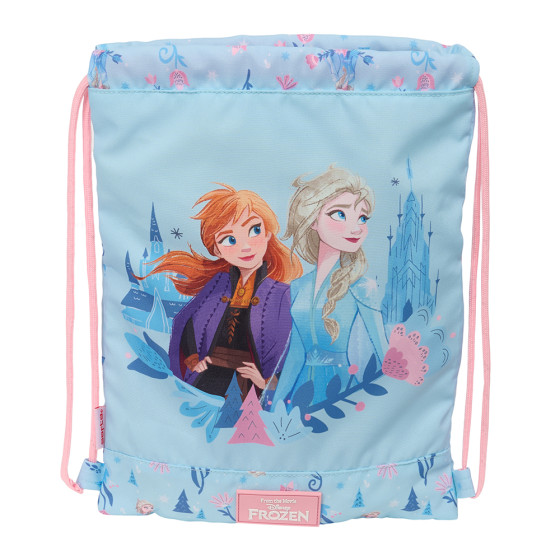 Saco Plano Junior Frozen "Ice Magic" 26 x 34 cm.