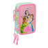 Plumier Triple 37 Piezas Princesas Disney "Bloom" 