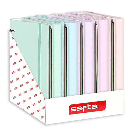 Expositor Carpetas 4 Anillas 35Mm Con Recambio Safta 29 x 34 x 34 cm.