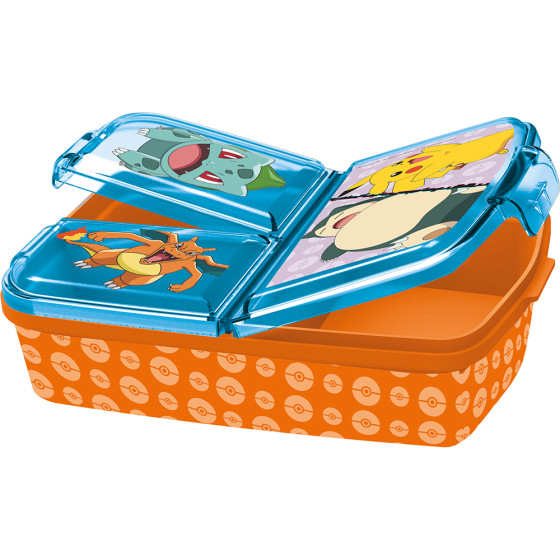 Sandwichera Multiple Pokémon 16 x 6 x 12,5 cm.