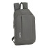 Mini Mochila Bolsillo Vertical Safta Gris Humo 