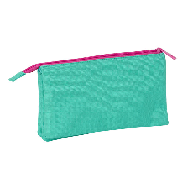Portatodo Triple Nait Nait "Verde Mint" 22 x 12 x 3 cm.