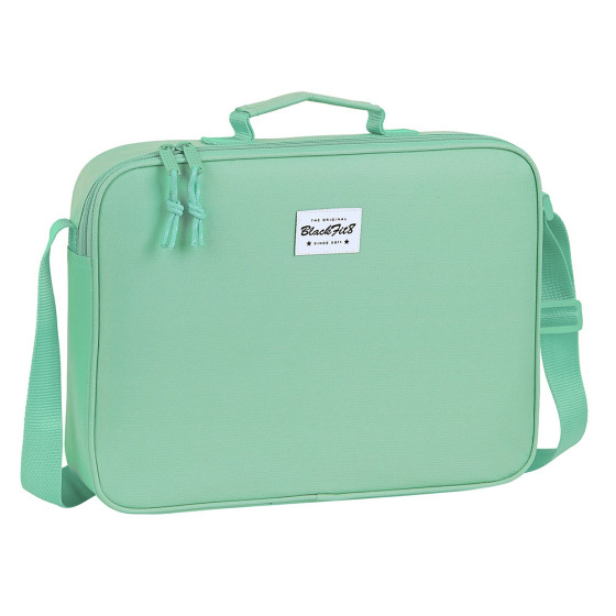 Cartera Extraescolares Blackfit8 Turquesa 38 x 28 x 6 cm.