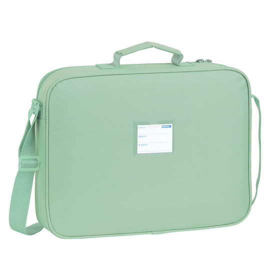 Cartera Extraescolares Blackfit8 Turquesa 38 x 28 x 6 cm.