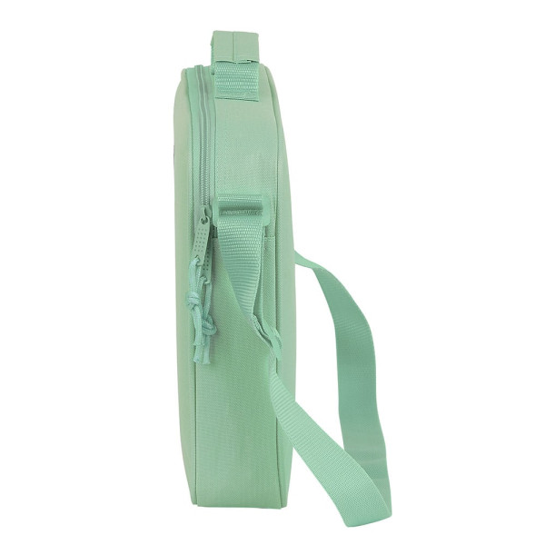 Cartera Extraescolares Blackfit8 Turquesa 38 x 28 x 6 cm.