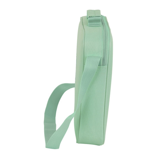 Cartera Extraescolares Blackfit8 Turquesa 38 x 28 x 6 cm.