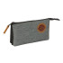Portatodo Triple Reciclado Blackfit8 "Old School" 22 x 12 x 3 cm.
