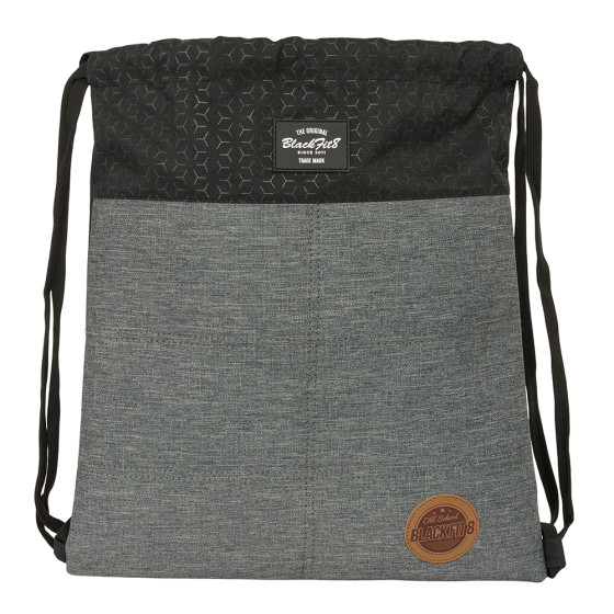 Saco Plano Reciclado Blackfit8 "Old School" 35 x 40 cm.