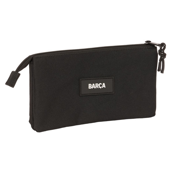 Portatodo Triple F.C.Barcelona Chica Negro 22 x 12 x 3 cm.