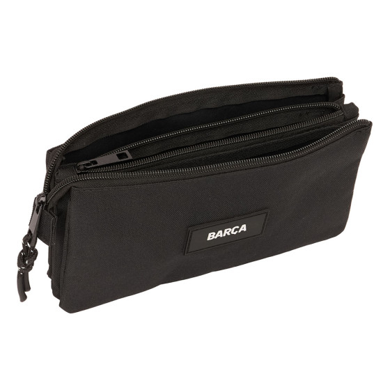 Portatodo Triple F.C.Barcelona Chica Negro 22 x 12 x 3 cm.