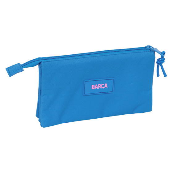 Portatodo Triple F.C.Barcelona Chica Indigo 22 x 12 x 3 cm.
